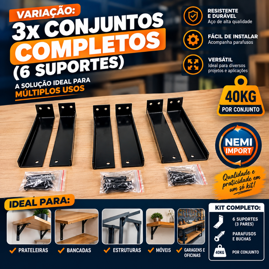 3 Suportes Universais para Microondas Forno Elétrico Prateleiras Preto