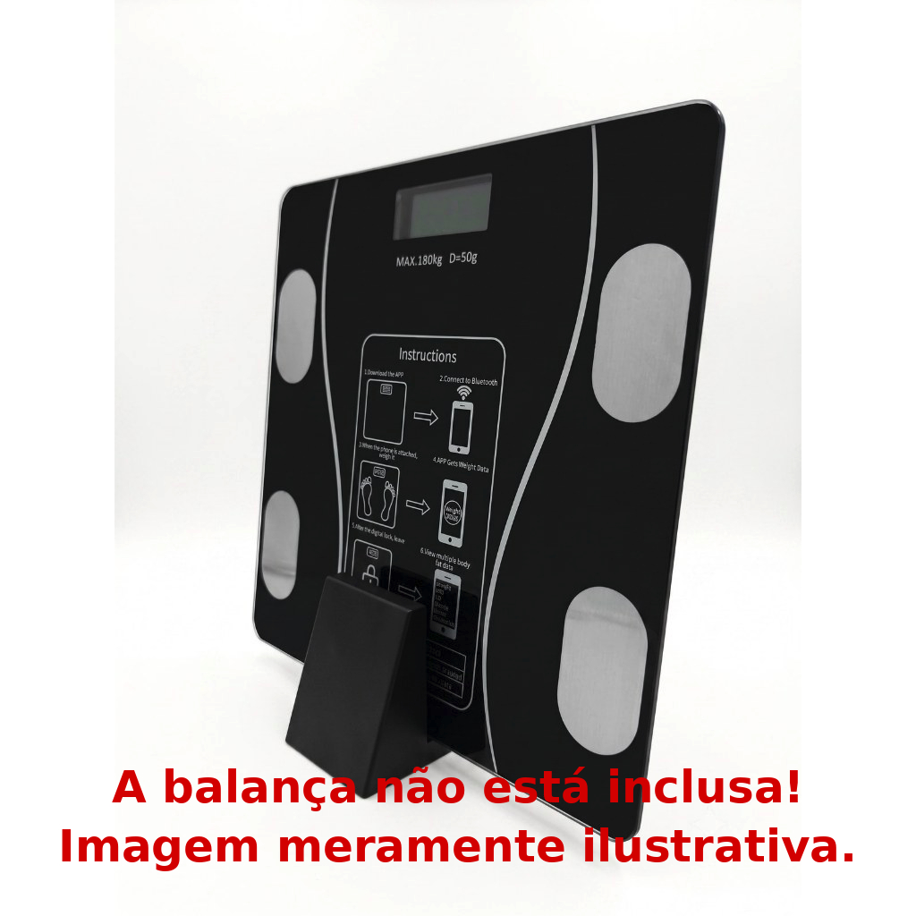 Suporte para Balança Digital de Banheiro - Apoio Organizador Vertical Economiza Espaço Bioimpedância