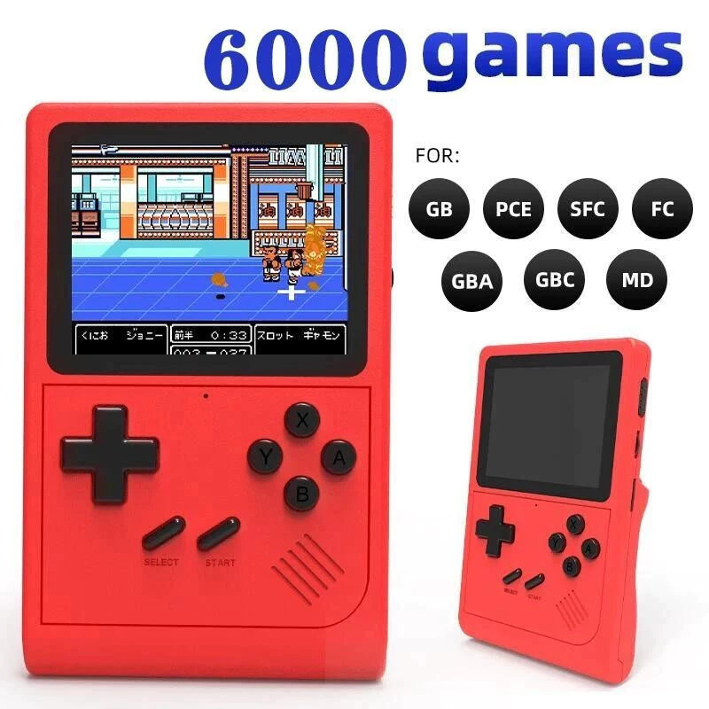 Console Portátil Retrô H'MASTON YXJ01 – Jogos Clássicos Embutidos