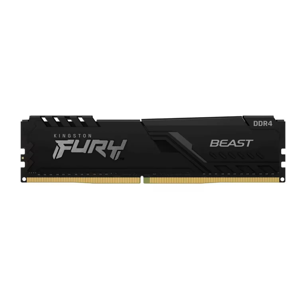 Memória RAM Kingston Fury Beast 16GB DDR4 3600MHz CL18 Desktop KF436C18BB/16