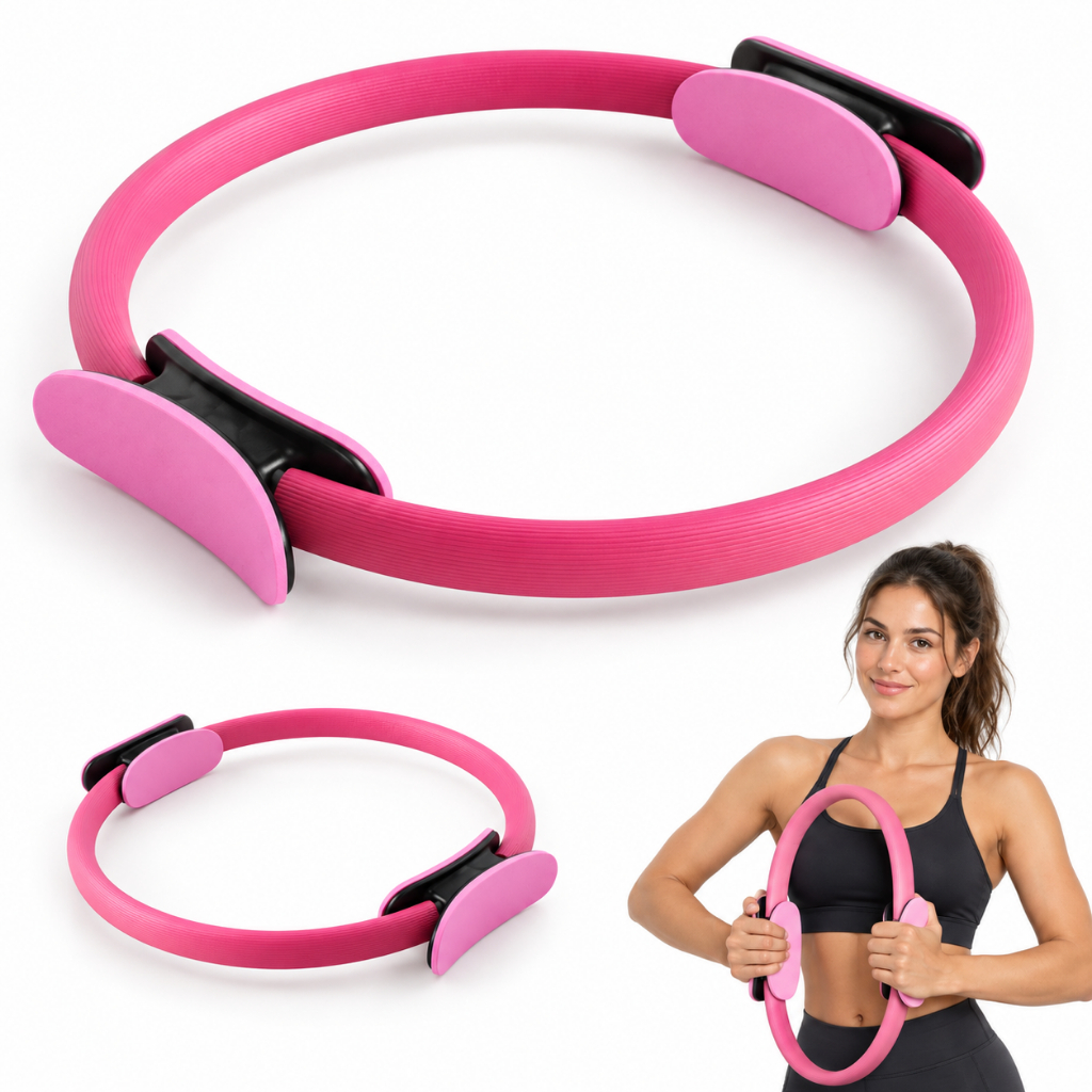 Anel Tonificador Flexível Arco de Pilates e Fisioterapia Ginástica Resistente EVA