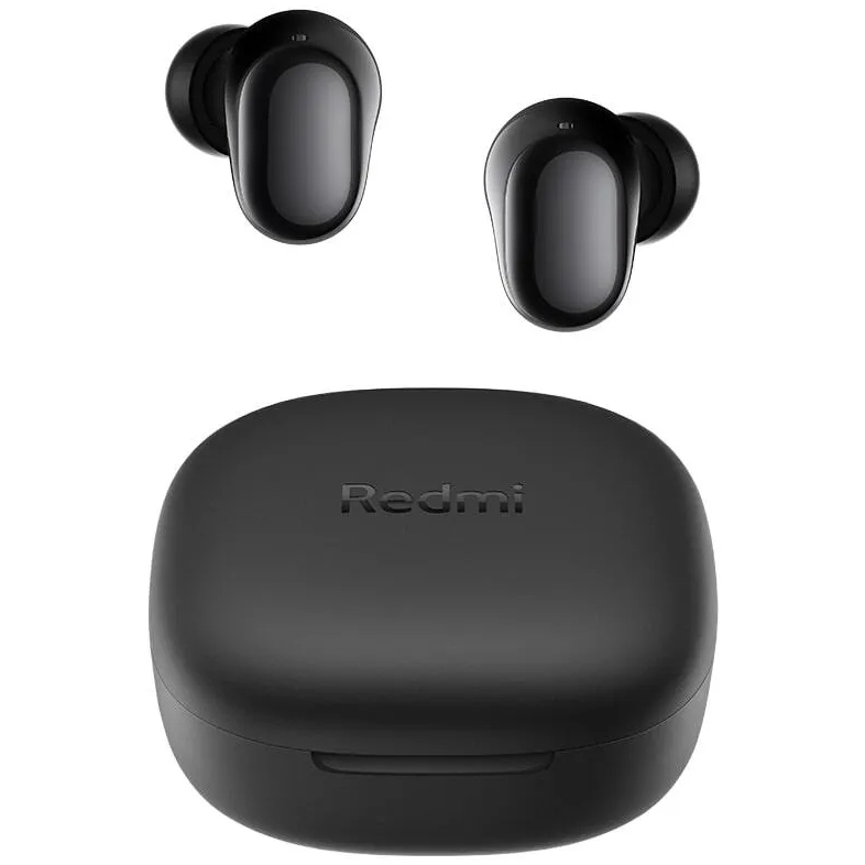 Xiaomi Redmi Buds 6 Play Fone Bluetooth 5.4 TWS Sem Fio Driver 10mm IPX4 Preto