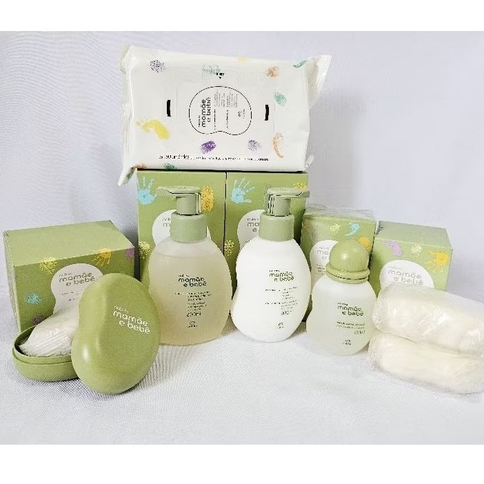Kit Mamãe e Bebê completo com Saboneteira