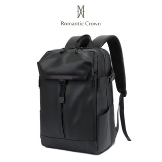 ROMANTIC CROWN Mochila Viagem Impermeável Reforçada, Mochila Executiva Multifunções Notebook Unissex