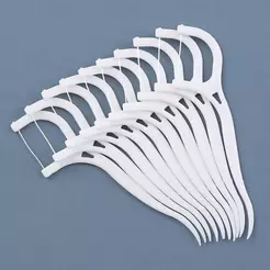 Fio Dental Picks Palitos Dentes Vara Dente Escova De Limpeza Interdental Pick Oral Higiene 50 PÇS