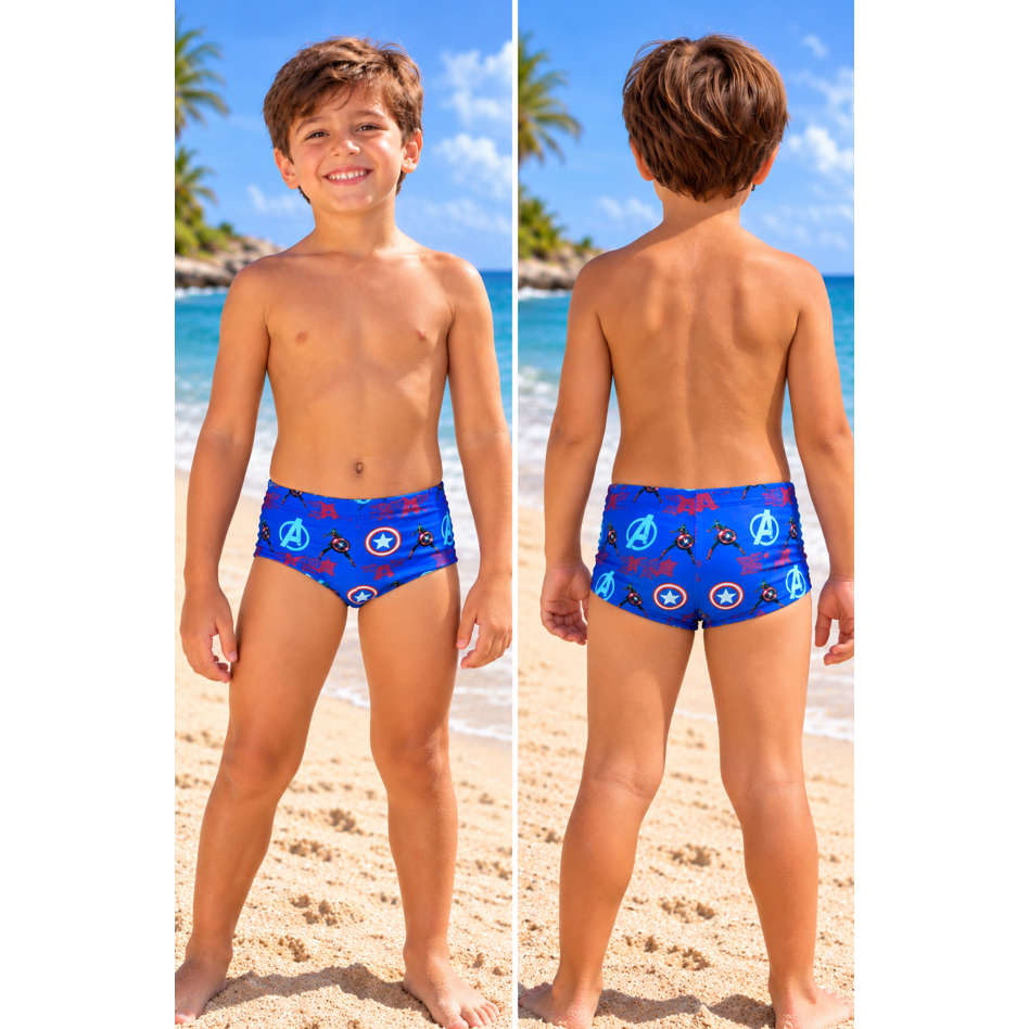 Sunga Infantil Confortável e Estilosa para o Verão