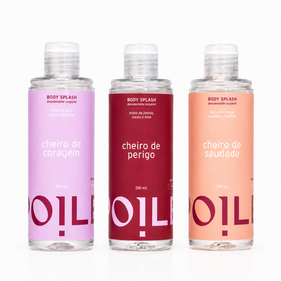 Kit 3 Refis: Perigo, Coragem e Saudade - Spoiler