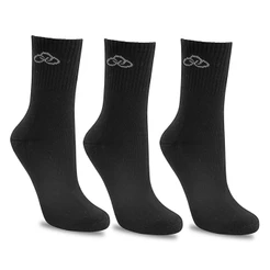 3 Pares de Meias Feminina Cano Médio - Olympikus