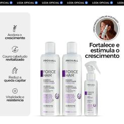 Tratamento para Crescimento Acelerado dos Fios de foma saudavel | Force Hair