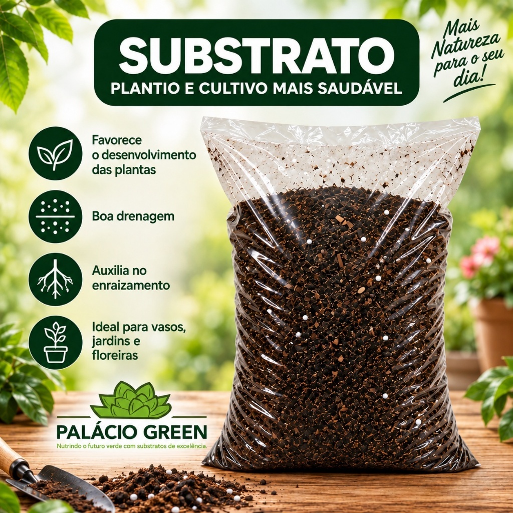 Substrato para Plantas Frutíferas Plantio Cultivo e Jardinagem Palácio Green — imagem 2 de 2