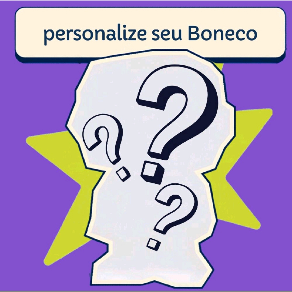 Boneco estilo Funko personalizado kit com 8 bonecos
