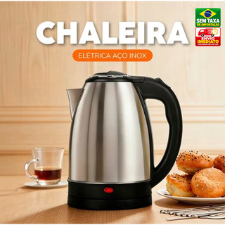 Chaleira Elétrica 1,8L 110V 220V Desligamento Automático