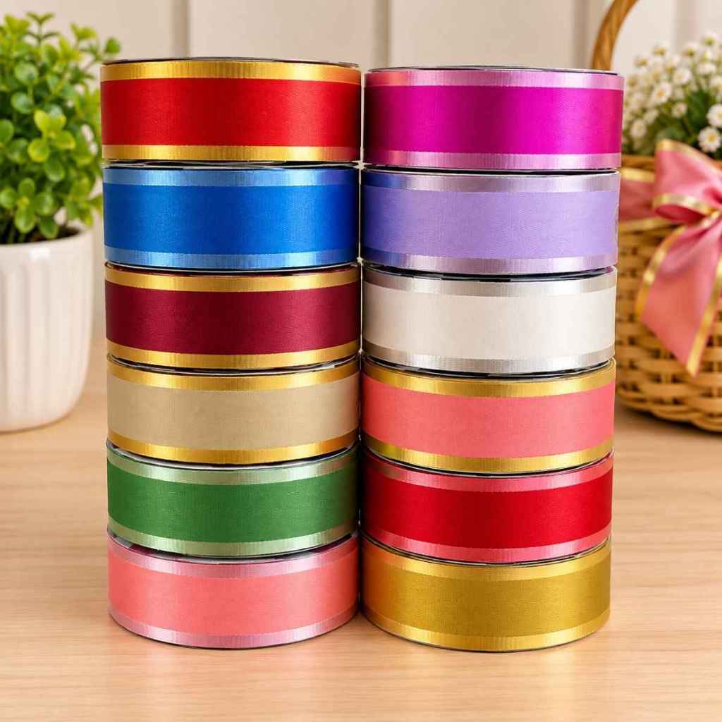 Fita Maxi Albano Embalagem Presente Decoração 32mm X 100m Laço varias cores