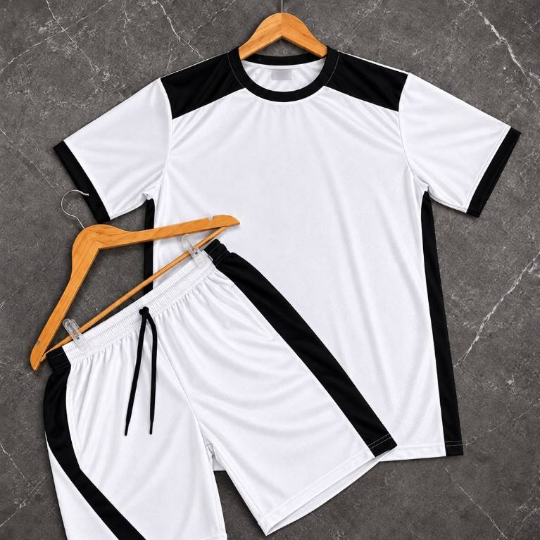 Kit Conjunto Masculino Dry Fit Camisa e Bermuda academia treino fitness