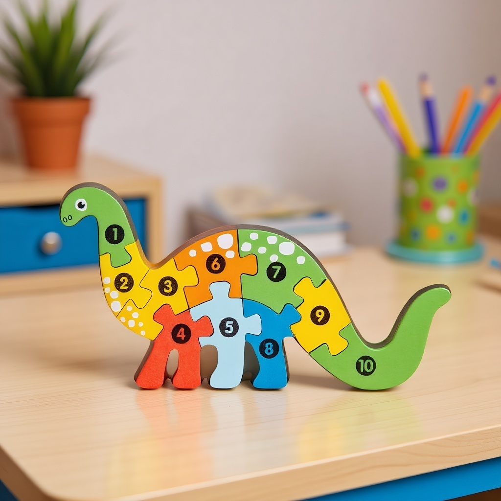 Brinquedos Para Crianças De 2 anos Quebra Cabeça 3D Madeira Montessori Brinquedo Educativo Brinquedos De Menino