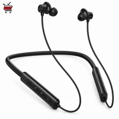 Fone Bluetooth Esportivo Aitek AHS B1001 Neckband com Microfone Bateria 20h USB Tipo-C