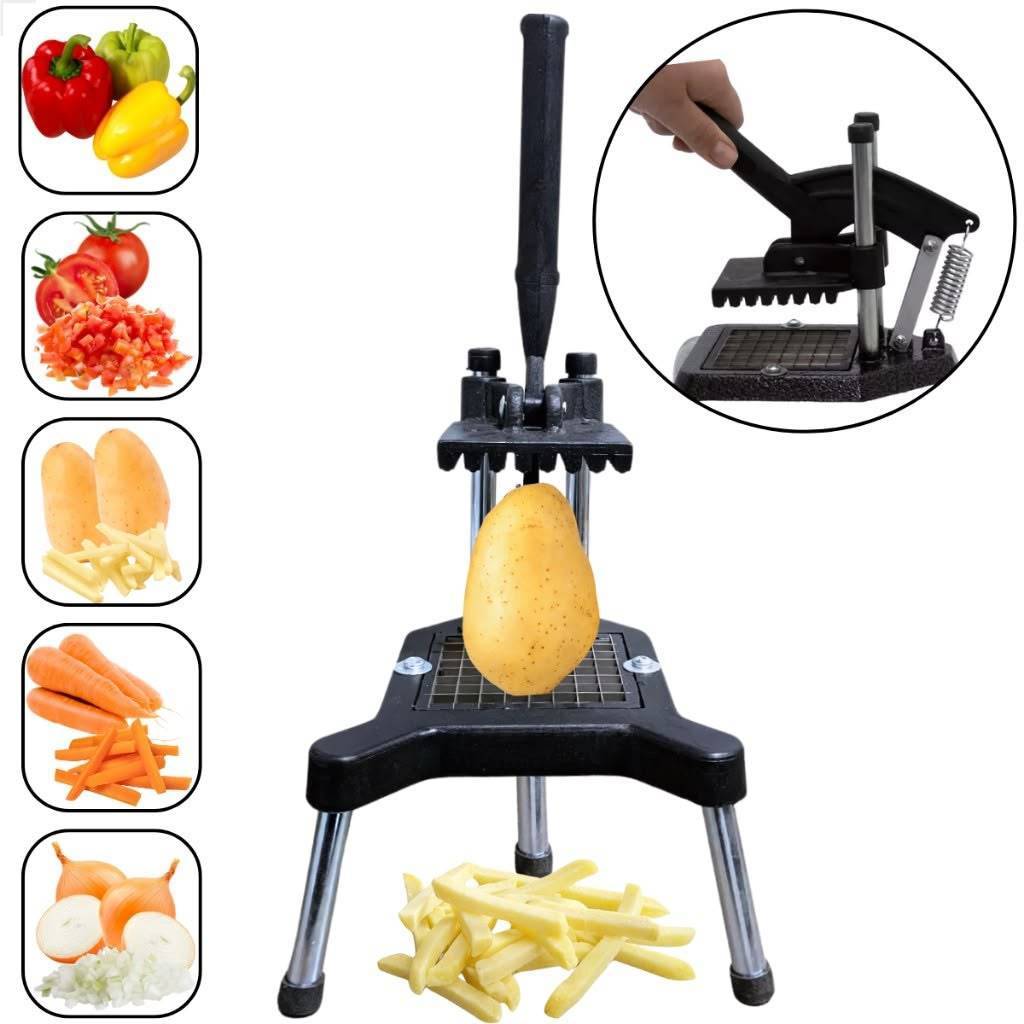 Cortador Batata Palito Manual Profissional Fatiador Legumes
