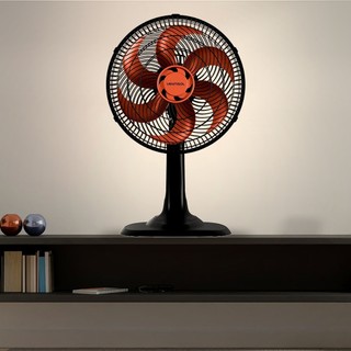 Ventilador de Mesa Ventisol Turbo 30cm 6 Pás Premium 3 Velocidades Oscilante 52W Silencioso 127v ou 220v Quarto