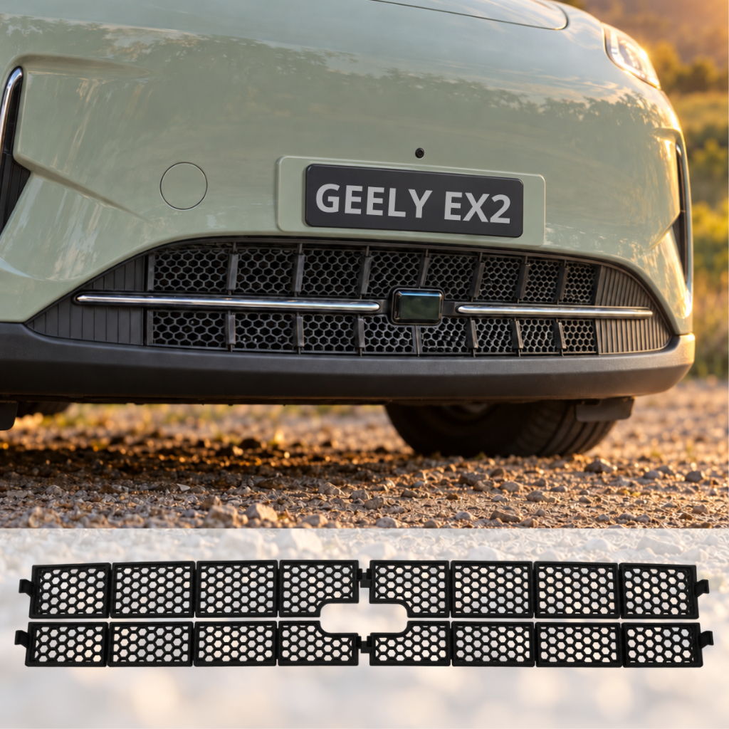 Grade Tela Proteção Radiador Geely EX2 Pro Max Contra Pedras Insetos Encaixe Perfeito Alta Resistência
