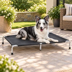 Cama Para Cachorro Cama Suspensa Elevada Pet Cachorro 90x60cm Tamanho G Dogets