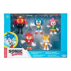 5 Bonecos Coleção Clássica Do Sonic - Sonic