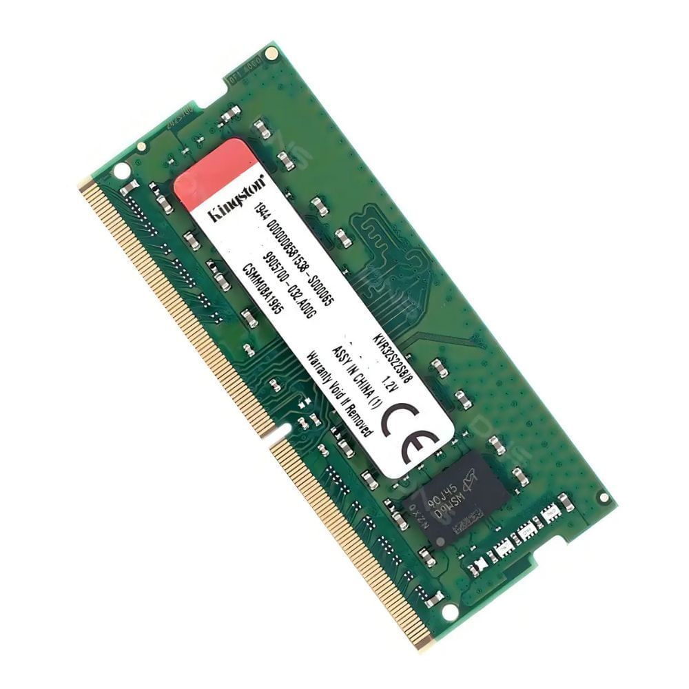 Memoria 08gb Ddr4 3200mhz Cl22 Note KVR32S22S8/8WP Kingston