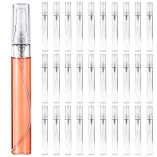 Kit 30 Frasco Vidro Decant  Perfume 10ml Borrifador Spray