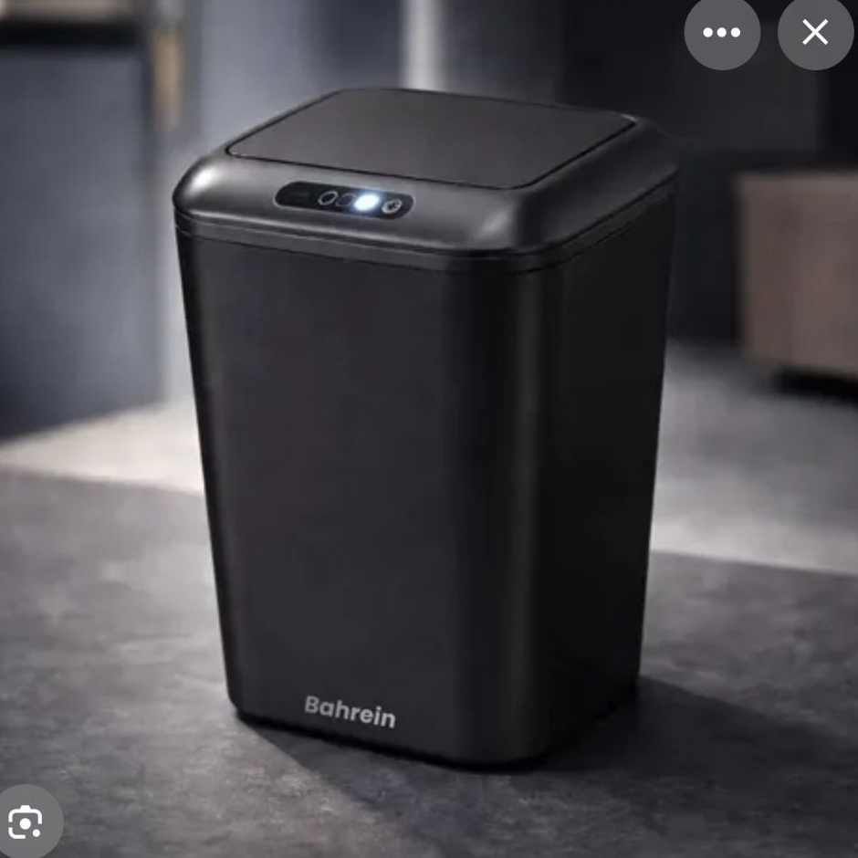 Lixeira Sensor Automática Inteligente de Banheiro Cozinha Escritório Capacidade 16 Litros