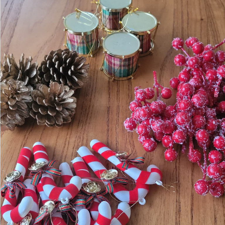 Kit de Enfeites para arvore de natal decoração natal