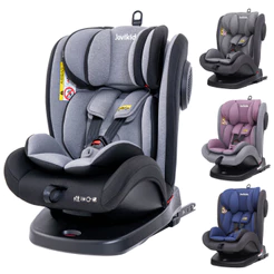Cadeirinha de Carro Bebe Conforto 0 a 36kg ISOFIX e Top Tether Ergonômico 360 Graus Jovikids