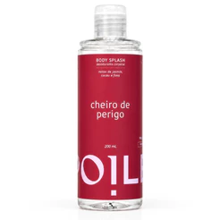 Refil Body Splash Cheiro de Perigo 200ml Spoiler Feminino Fragrância Corporal Marcante Dia a Dia