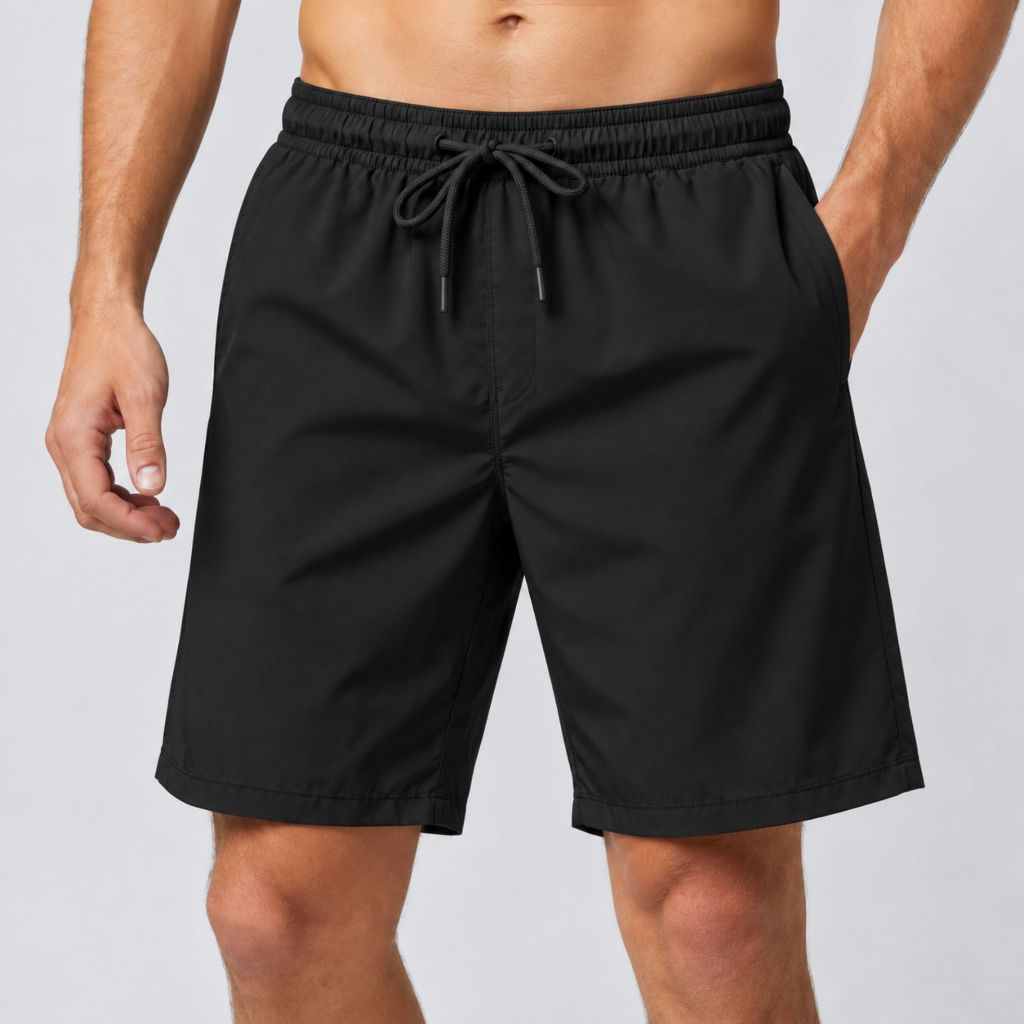 Short Academia Masculino Bermuda Dry Fit Treino Musculação Crossfit Leve com Elastano Cordão e Bolsos P ao GG