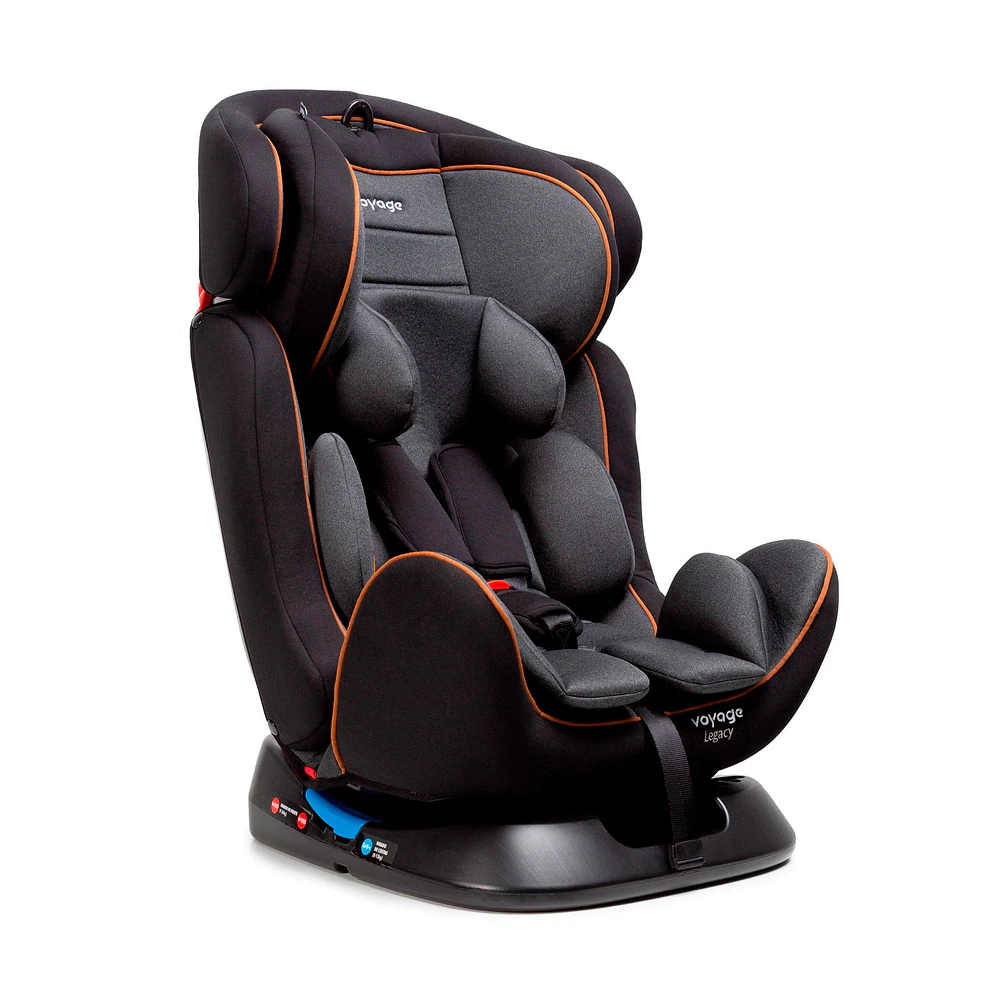 Cadeirinha de Bebê Legacy para Auto 0 até 36kg Cinza e Preta Voyage