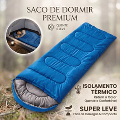 Saco De Dormir Colchonete Impermeável para Camping, Leve e Compacto, com Bolsa de Transporte