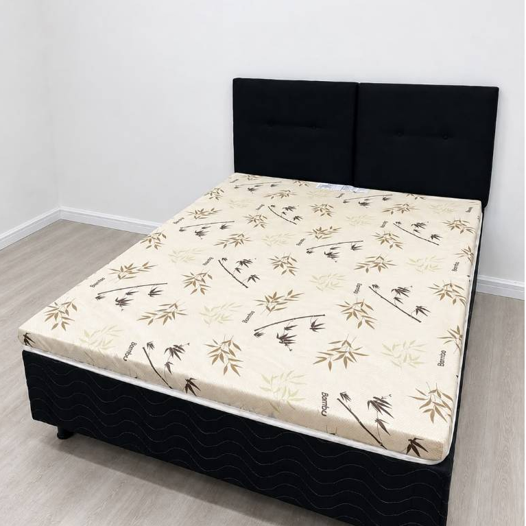 Kit 2 Colchão de Casal Espuma D20 138x188x8cm Padrão Colchonete Macio confortável e Resistente Multiuso — imagem 2 de 2