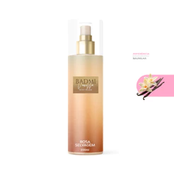 Body Splash Vanilla Badmi - Rosa Selvagem Collab Mc Mirella