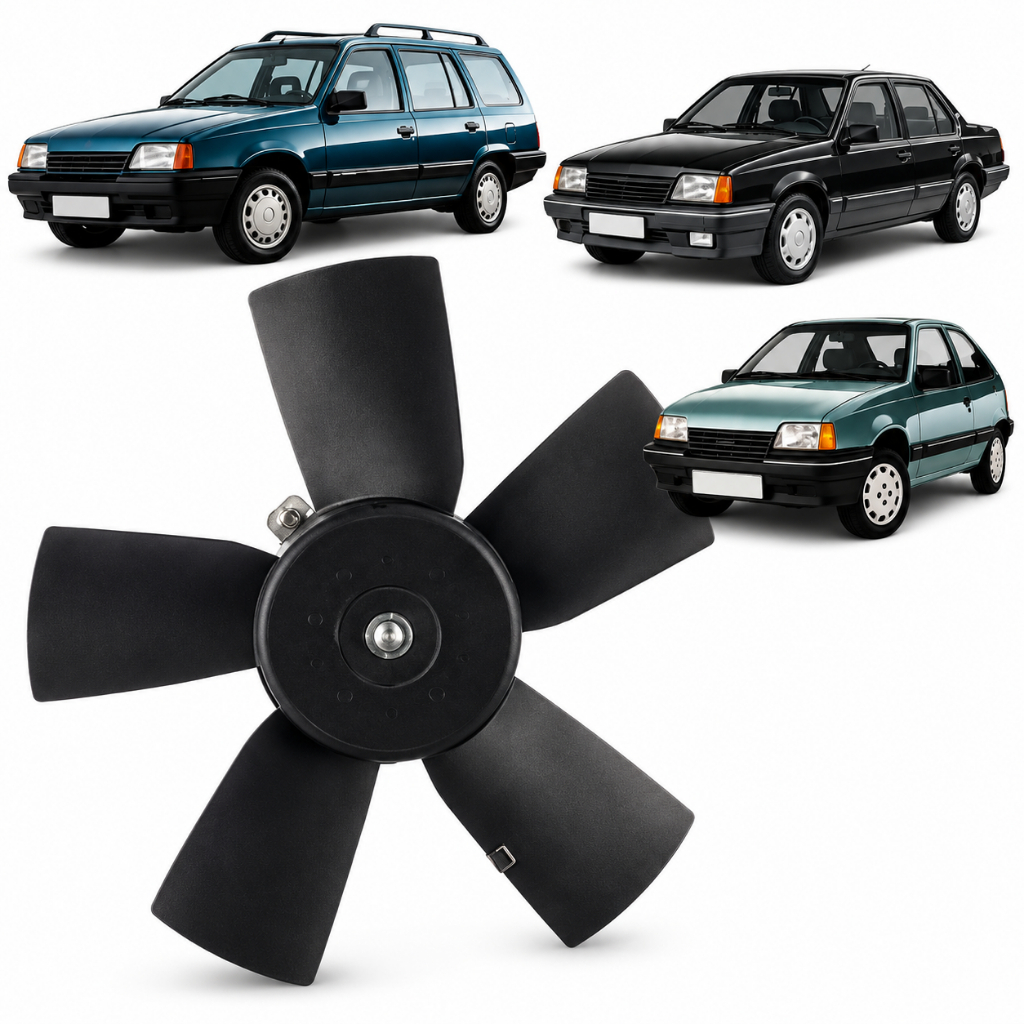 ELETROVENTILADOR/VENTOINHA GM S10 2.2/2.4 1995/2011 MONZA KADETT