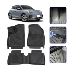 Tapete Bandeja 3D para Ora 3 2024 25 26 2027 com Bordas Elevadas Concha - Linha Premium