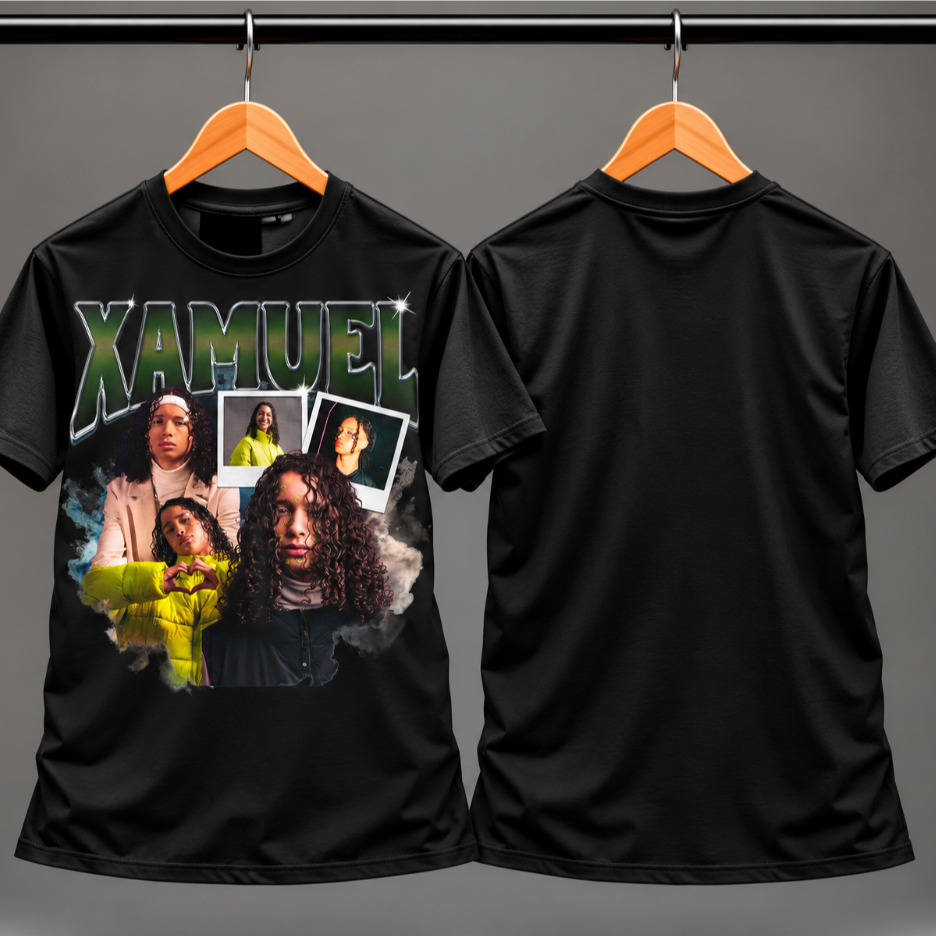 Camiseta Básica Xamuel Mc Batalha De Rima Streetwear Bootleg Masculino e Feminina Plus Size G1 ao G5