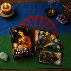 Baralho Tarot Cigano 36 Cartas Com Manual