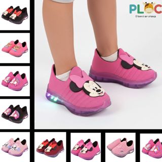 Tênis Led Infantil Menina PLOC LED Confortável Anatômico (Escolha o Seu) em Oferta na Shopee