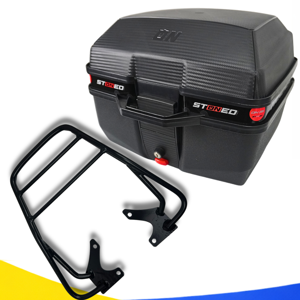 Baú Bauleto 35L Stoned Tracker ou Bagageiro Titan 160 EX 2016 a 2024 – Variação em Oferta na Shopee