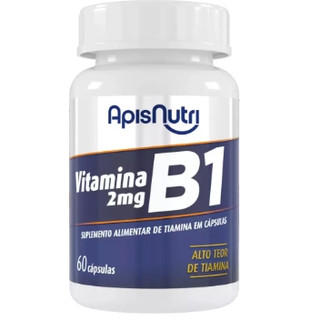 Vitamina B1 60 Cápsulas 280 mg - ApisNutri