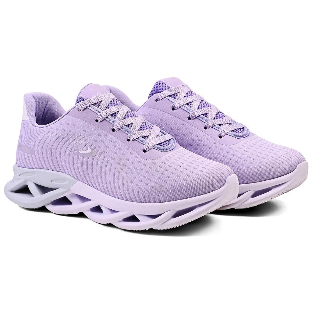 Tênis Feminino Esportivo Estiloso Moderno Elegante Confortável Resistente Treino Academia Corrida