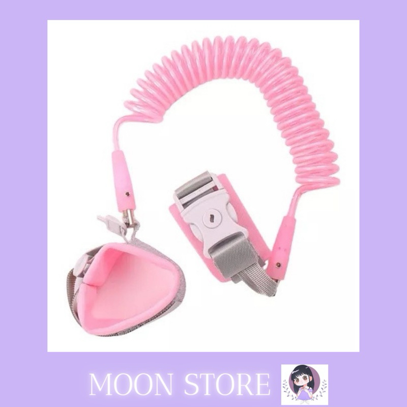 Guia de Pulseira de Segurança Pulso Infantil com Fechadura e Chave