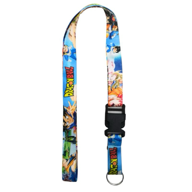 Cordão Tirante Dragon Ball Z Chaveiro Engate Rápido
