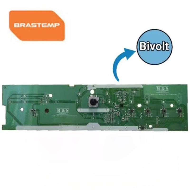 Placa Interface Compatível Lavadora Bwk11 W10755942