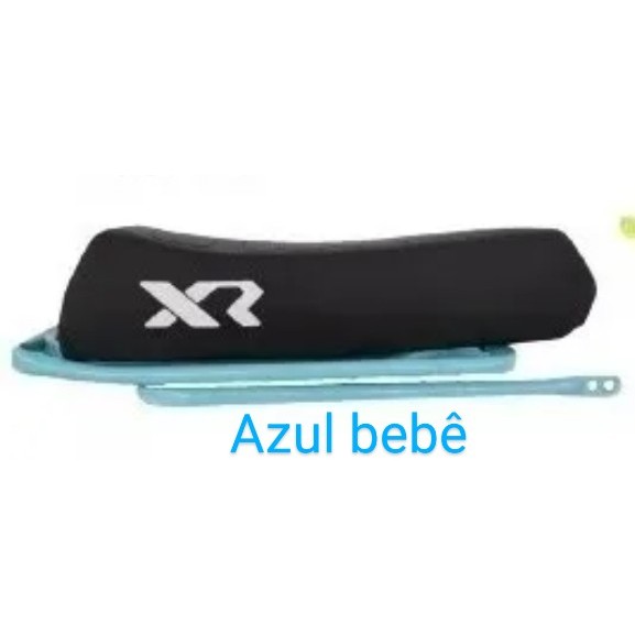 Banco Xr Caloi Mobilete Garupa Bagageiro colorido Articulado Para Bicicleta 20/24/26 e Motorizada