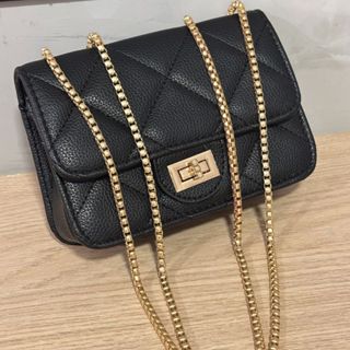Bolsa Feminina Alça De Corrente Transversal Pequena Festa Balada Moda Blogueira em Oferta na Shopee