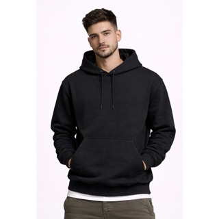 Moletom Masculino Canguru com Capuz Premium  Flanelado Confortável Para Inverno em Oferta na Shopee